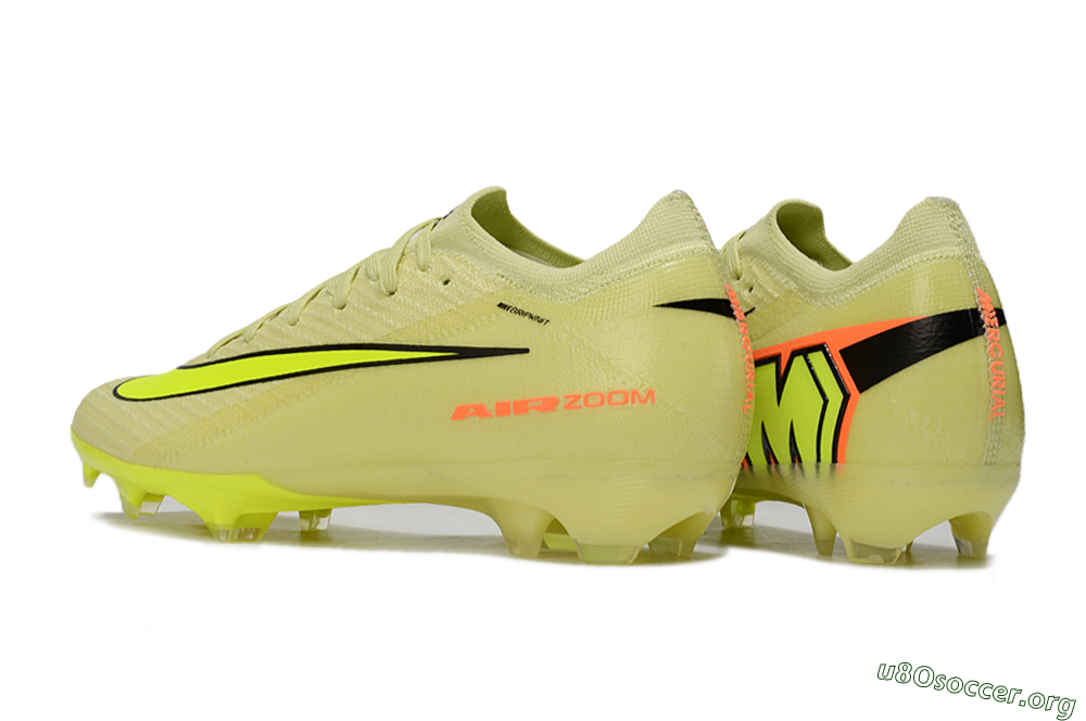 Nike Air Zoom Mercurial Vapor 16 Elite FG Football Boots - Brown/Yellow/Black 4