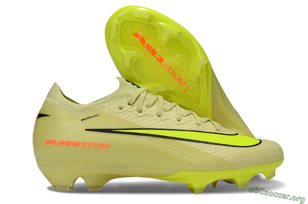 Nike Air Zoom Mercurial Vapor 16 Elite FG Football Boots - Brown/Yellow/Black 2