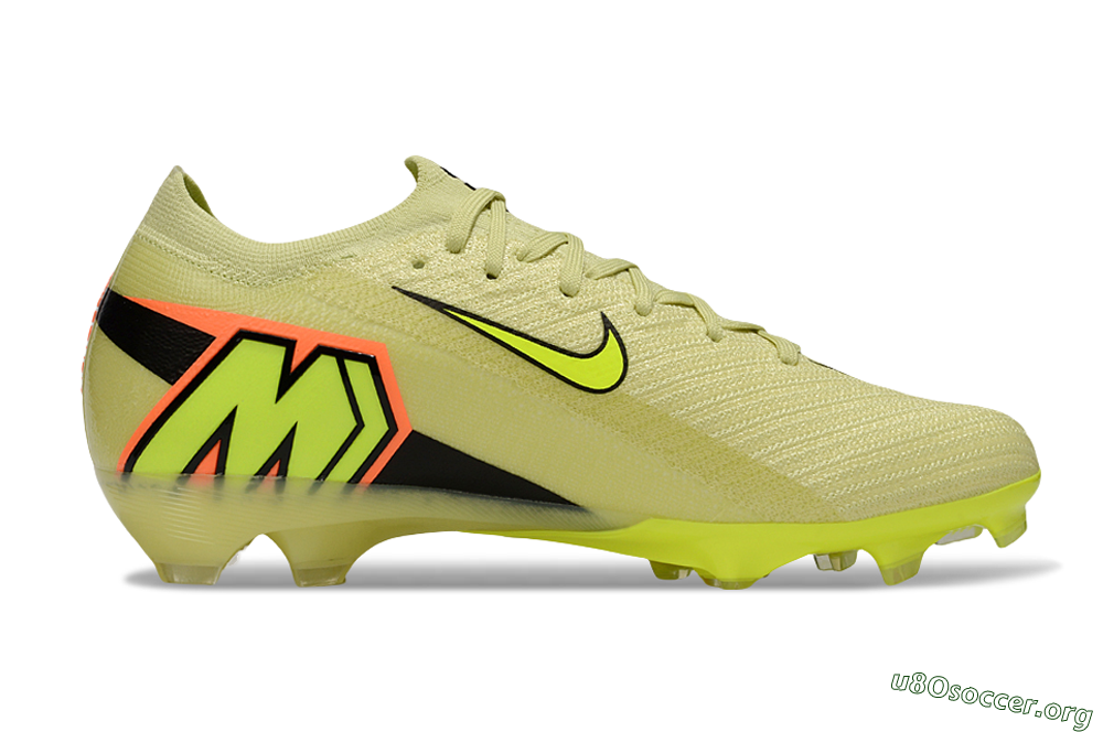 Nike Air Zoom Mercurial Vapor 16 Elite FG Football Boots - Brown/Yellow/Black 5