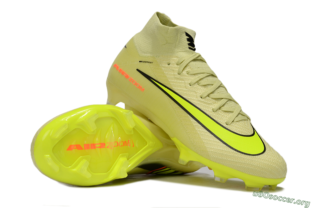 Nike Air Zoom Mercurial Superfly 10 Elite FG Football Boots - Brown/Yellow/Black 1