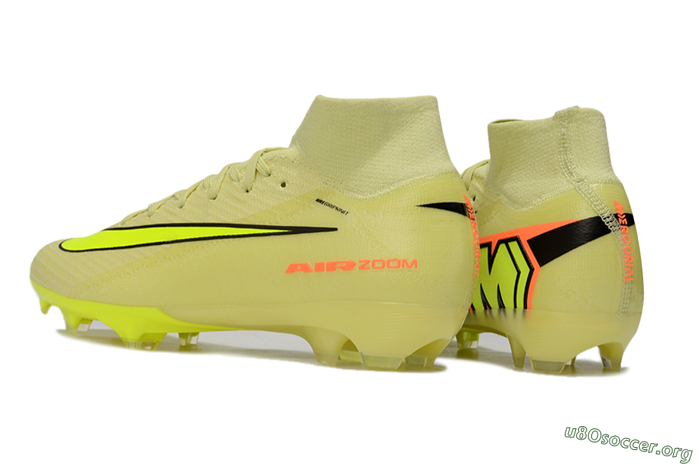 Nike Air Zoom Mercurial Superfly 10 Elite FG Football Boots - Brown/Yellow/Black 4