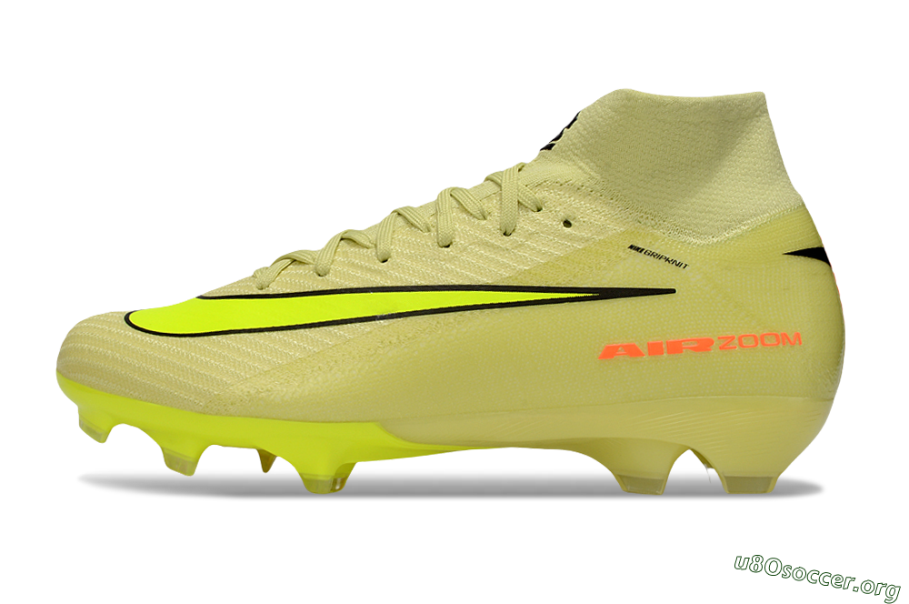Nike Air Zoom Mercurial Superfly 10 Elite FG Football Boots - Brown/Yellow/Black 3