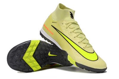Nike Air Zoom Mercurial Superfly 10 Elite TF Football Shoes - Brown/Yellow/Black