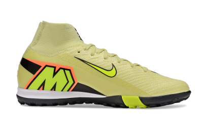 Nike Air Zoom Mercurial Superfly 10 Elite TF Football Shoes - Brown/Yellow/Black