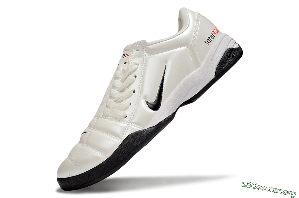 Nike Total 90 II IC Football Shoes - Beige/Black/White 6