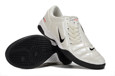 Nike Total 90 II IC Football Shoes - Beige/Black/White