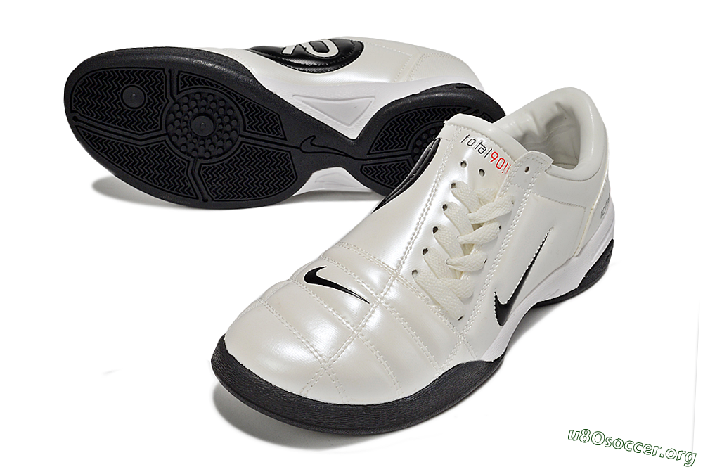 Nike Total 90 II IC Football Shoes - Beige/Black/White 0