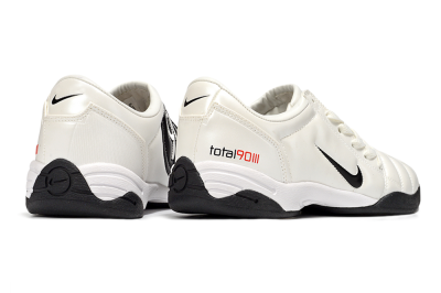 Nike Total 90 II IC Football Shoes - Beige/Black/White