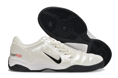 Nike Total 90 II IC Football Shoes - Beige/Black/White