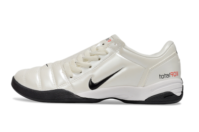 Nike Total 90 II IC Football Shoes - Beige/Black/White