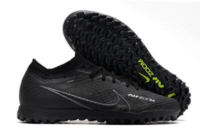Nike Air Zoom Mercurial Vapor 16 Elite TF Football Shoes - Black/White/Yellow