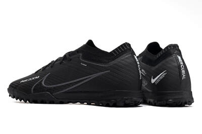 Nike Air Zoom Mercurial Vapor 16 Elite TF Football Shoes - Black/White/Yellow