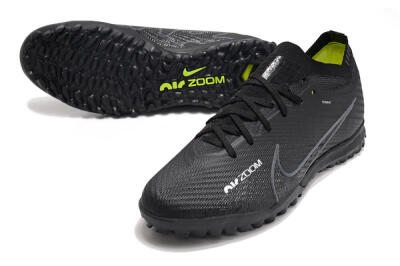 Nike Air Zoom Mercurial Vapor 16 Elite TF Football Shoes - Black/White/Yellow