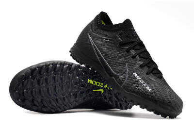 Nike Air Zoom Mercurial Vapor 16 Elite TF Football Shoes - Black/White/Yellow