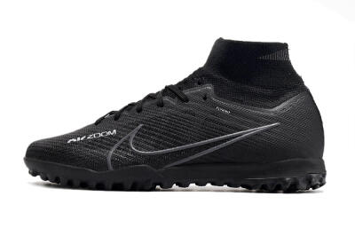 Nike Air Zoom Mercurial Superfly 10 Elite TF Football Shoes - Black/White/Yellow