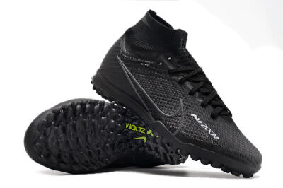 Nike Air Zoom Mercurial Superfly 10 Elite TF Football Shoes - Black/White/Yellow