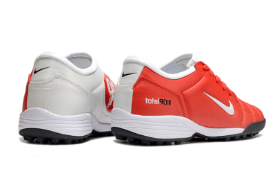 Nike Total 90 II TF Football Shoes - Red/White/Black