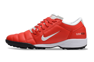 Nike Total 90 II TF Football Shoes - Red/White/Black