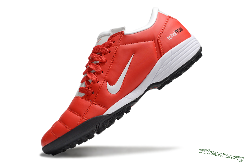 Nike Total 90 II TF Football Shoes - Red/White/Black 5