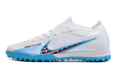 Nike Air Zoom Mercurial Vapor 16 Elite TF Football Shoes - White/Red/Blue