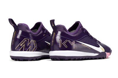 Nike Air Zoom Mercurial Vapor 16 Pro TF Football Shoes - Purple/White/Gold