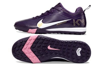 Nike Air Zoom Mercurial Vapor 16 Pro TF Football Shoes - Purple/White/Gold