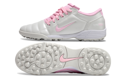 Nike Total 90 II TF Football Shoes - Beige/Pink/White