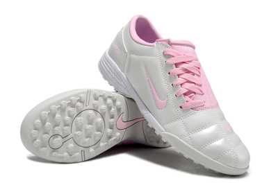 Nike Total 90 II TF Football Shoes - Beige/Pink/White