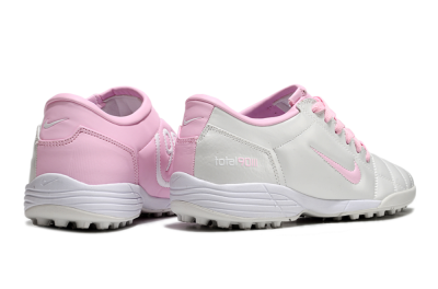 Nike Total 90 II TF Football Shoes - Beige/Pink/White