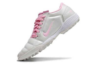 Nike Total 90 II TF Football Shoes - Beige/Pink/White
