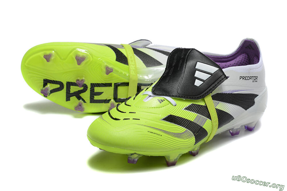 Adidas Predator 25 Elite Foldover Tongue FG Football Boots - Yellow/Black 0