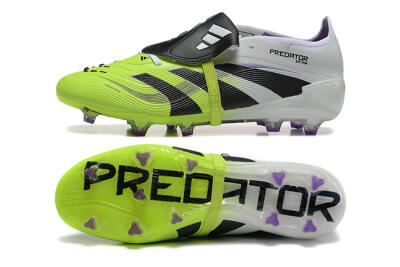 Adidas Predator 25 Elite Foldover Tongue FG Football Boots - Yellow/Black