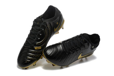 Nike Tiempo Legend 10 Elite FG Football Boots - Black/Gold