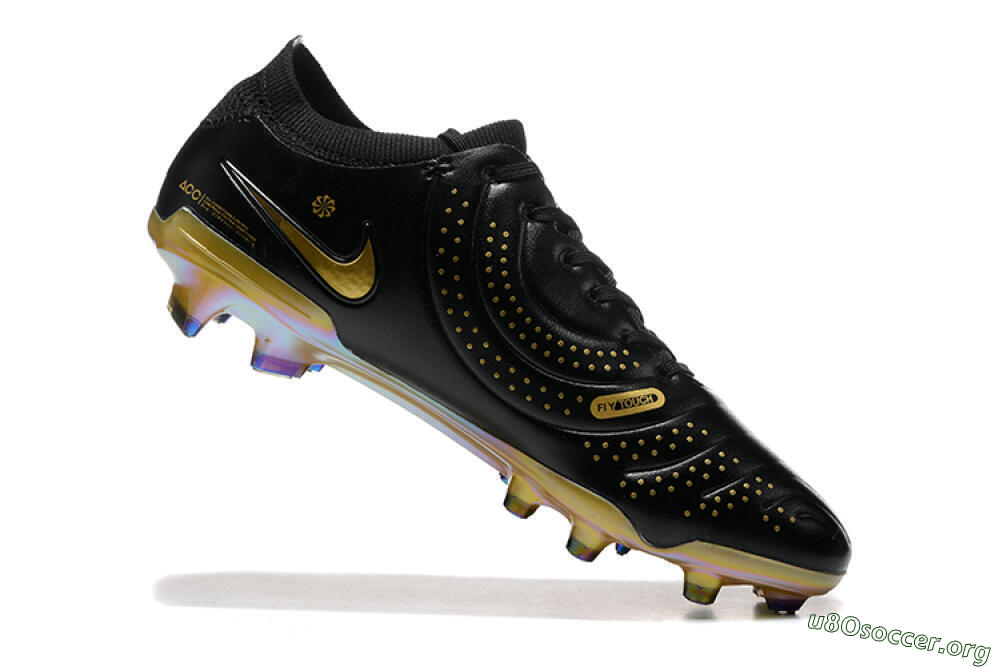 Nike Tiempo Legend 10 Elite FG Football Boots - Black/Gold 7