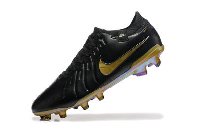 Nike Tiempo Legend 10 Elite FG Football Boots - Black/Gold