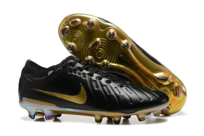 Nike Tiempo Legend 10 Elite FG Football Boots - Black/Gold