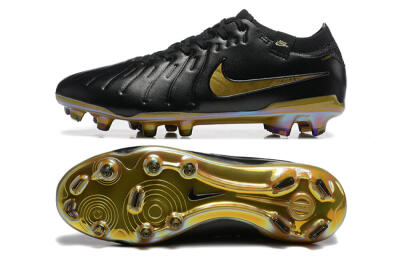 Nike Tiempo Legend 10 Elite FG Football Boots - Black/Gold