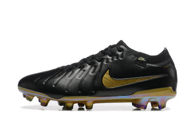 Nike Tiempo Legend 10 Elite FG Football Boots - Black/Gold