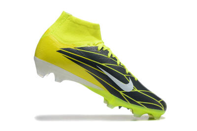 Nike Air Zoom Mercurial Superfly 10 Elite FG Football Boots - Yellow/Black/White