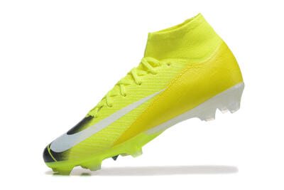 Nike Air Zoom Mercurial Superfly 10 Elite FG Football Boots - Yellow/Black/White