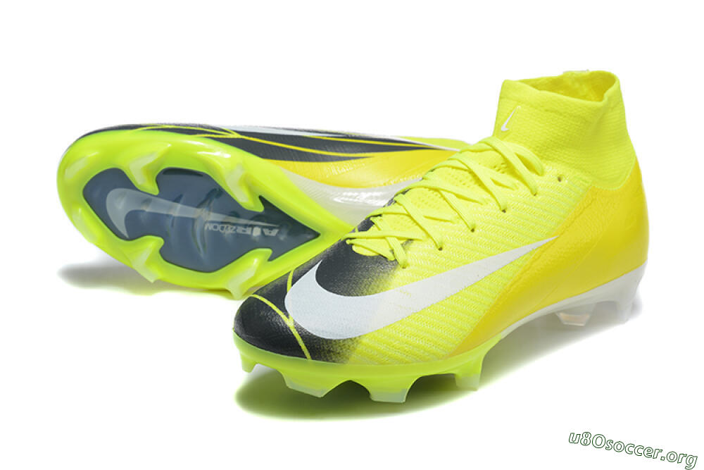 Nike Air Zoom Mercurial Superfly 10 Elite FG Football Boots - Yellow/Black/White 0