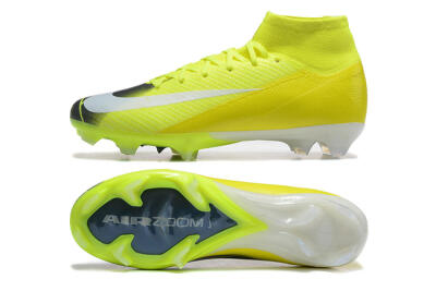 Nike Air Zoom Mercurial Superfly 10 Elite FG Football Boots - Yellow/Black/White