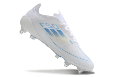 Adidas F50 Elite SG Football Boots - White/Blue