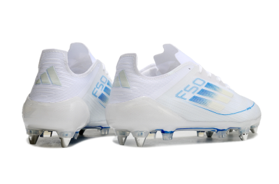 Adidas F50 Elite SG Football Boots - White/Blue