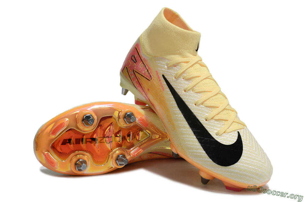 Nike Air Zoom Mercurial Superfly 10 Elite SG Football Boots - Yellow/Black/Red 0