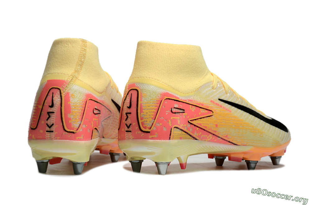 Nike Air Zoom Mercurial Superfly 10 Elite SG Football Boots - Yellow/Black/Red 6