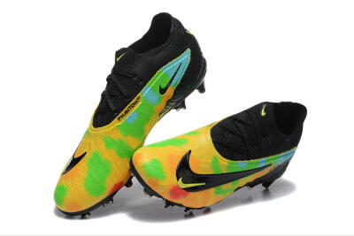 Nike Phantom GX Elite FG Football Boots - Black/Rainbow