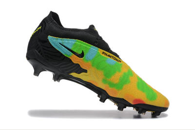 Nike Phantom GX Elite FG Football Boots - Black/Rainbow