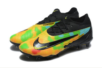 Nike Phantom GX Elite FG Football Boots - Black/Rainbow