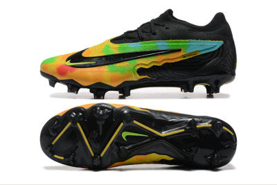 Nike Phantom GX Elite FG Football Boots - Black/Rainbow